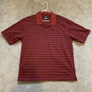 Nike‎ golf dri fit Tiger Woods short sleeve polo shirt cotton blend Men's large